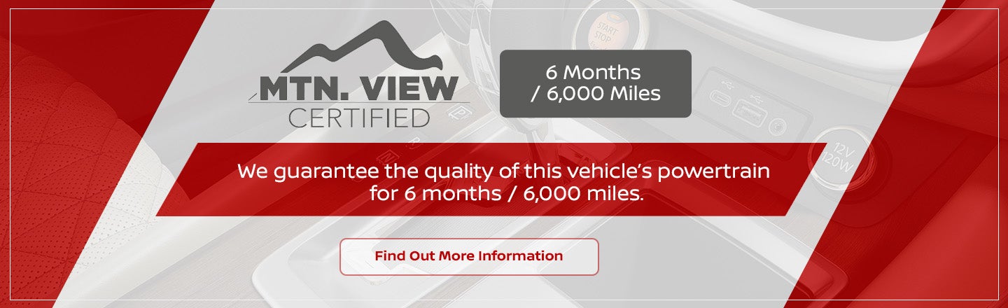 Mountain View Certified!