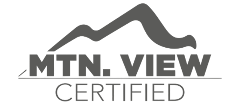 Mtn View certified logo